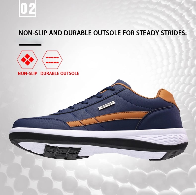 Men's Orthopedic Shoes Support to Reduce Back and Knee Pressure