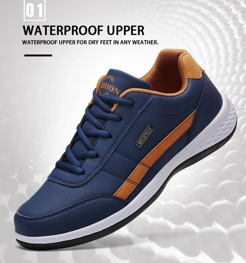 Men's Orthopedic Shoes Support to Reduce Back and Knee Pressure