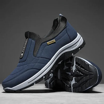 Men's Wide Comfort Sneakers with Arch Support & Shock Absorption