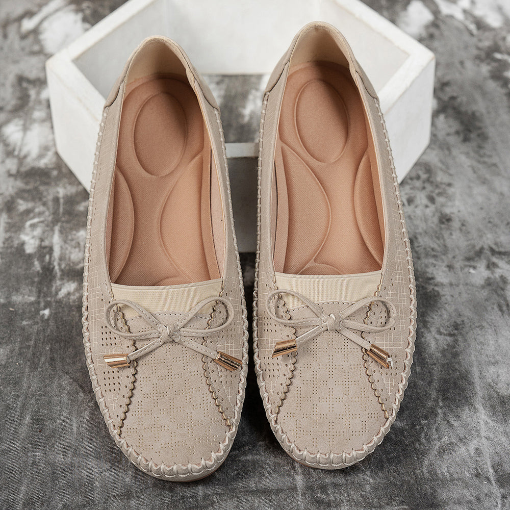 Orthopedic leather shoes, Lightweight, Anti-Slip, Breathable for Womenn