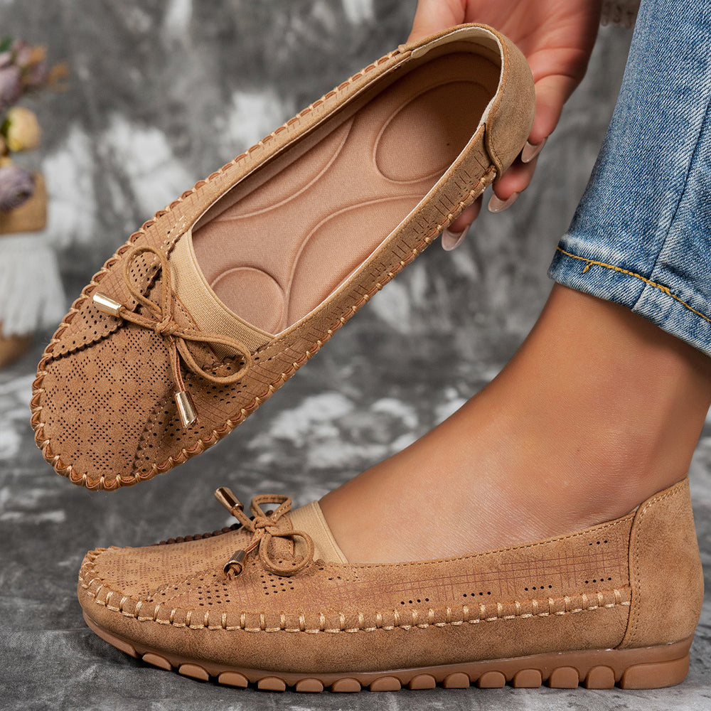Orthopedic leather shoes, Lightweight, Anti-Slip, Breathable for Womenn
