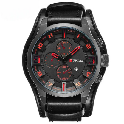 The Curren Leather Watch