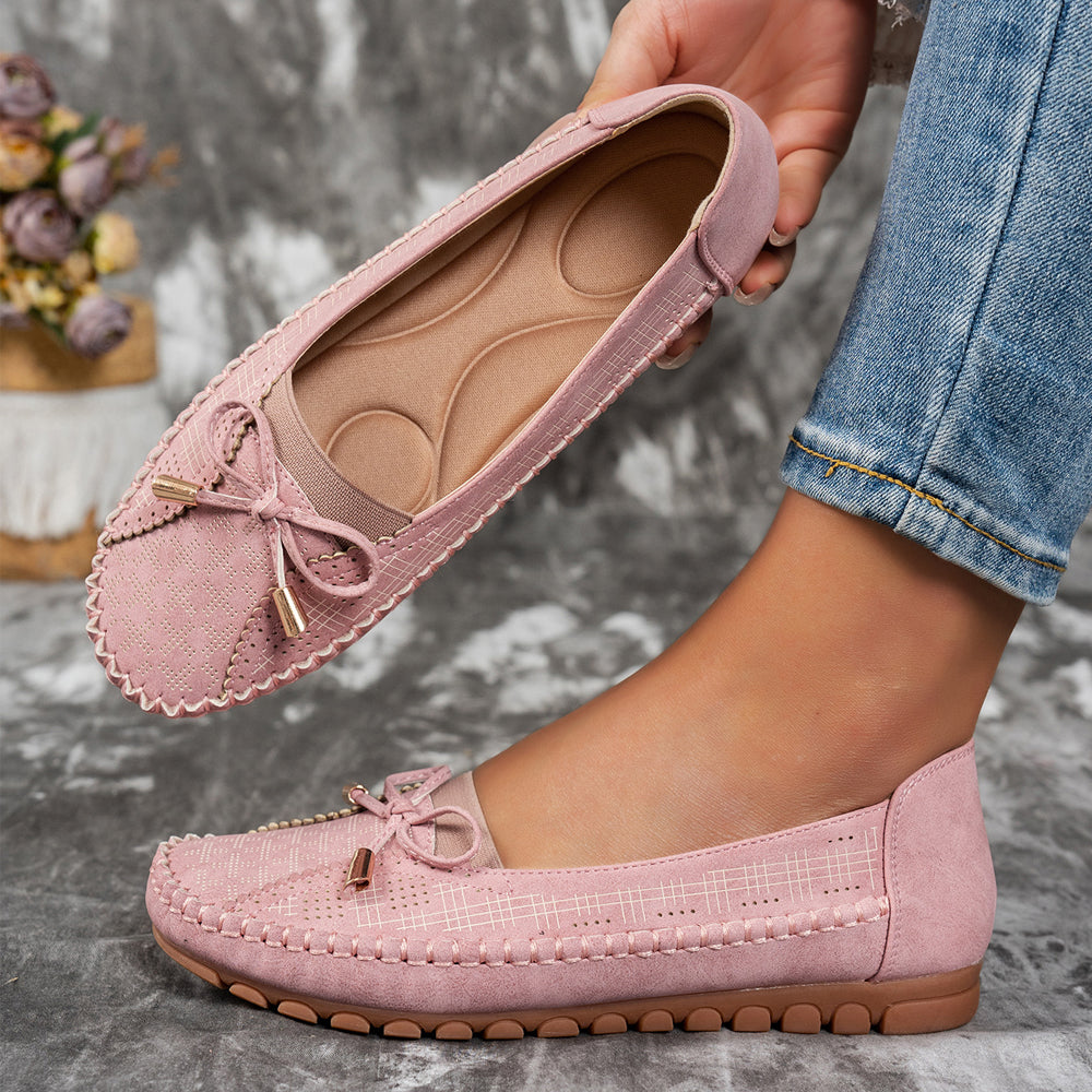 Orthopedic leather shoes, Lightweight, Anti-Slip, Breathable for Womenn
