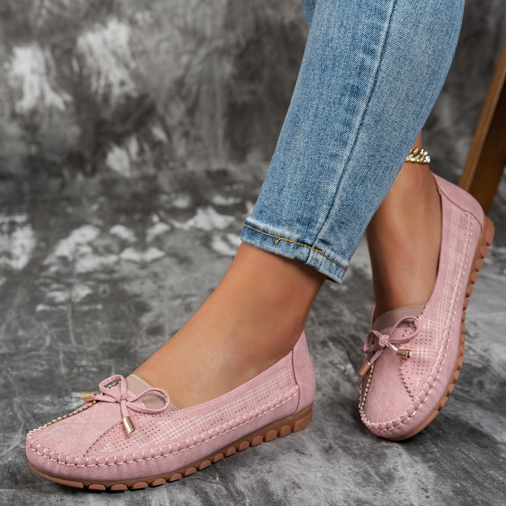 Orthopedic leather shoes, Lightweight, Anti-Slip, Breathable for Womenn