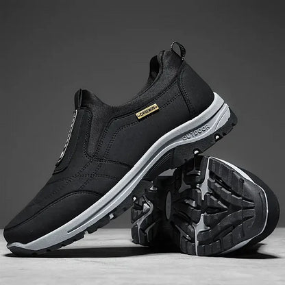 Men's Wide Comfort Sneakers with Arch Support & Shock Absorption