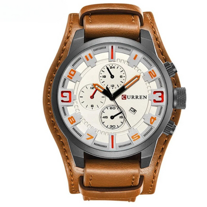 The Curren Leather Watch