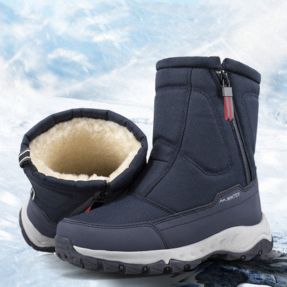 Men’s Warm Waterproof Winter Boots Extreme Cold Weather Protection, Durable Non-Slip Sole, All-Day Comfort Insulated Snow Boots