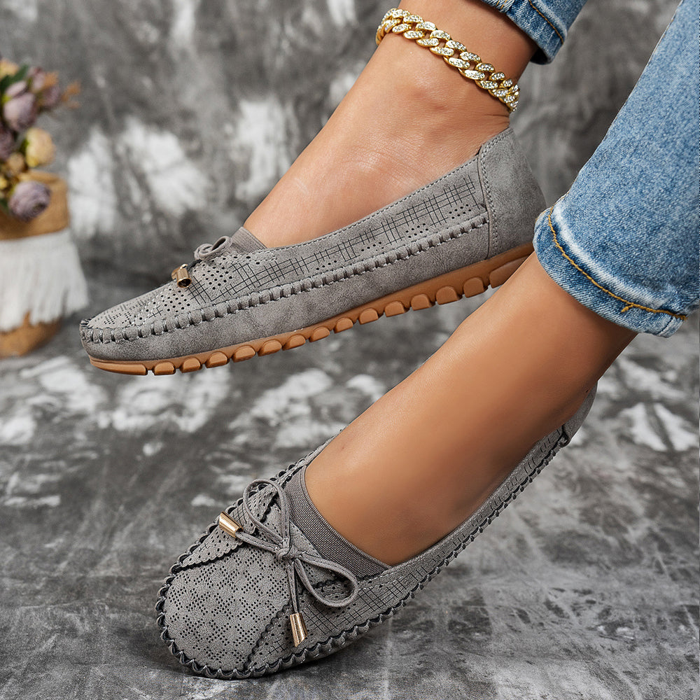 Orthopedic leather shoes, Lightweight, Anti-Slip, Breathable for Womenn