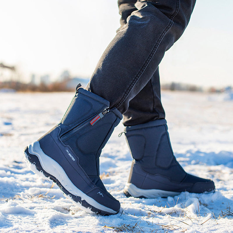 Men’s Warm Waterproof Winter Boots Extreme Cold Weather Protection, Durable Non-Slip Sole, All-Day Comfort Insulated Snow Boots