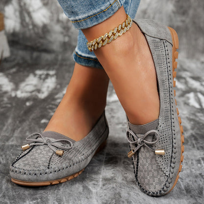 Orthopedic leather shoes, Lightweight, Anti-Slip, Breathable for Womenn