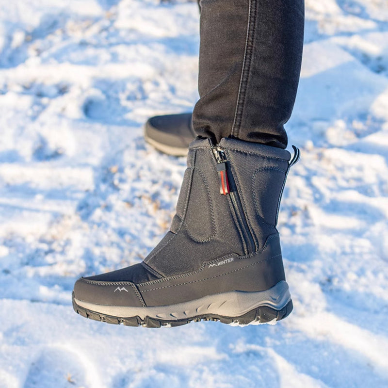 Men’s Warm Waterproof Winter Boots Extreme Cold Weather Protection, Durable Non-Slip Sole, All-Day Comfort Insulated Snow Boots