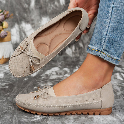 Orthopedic leather shoes, Lightweight, Anti-Slip, Breathable for Womenn