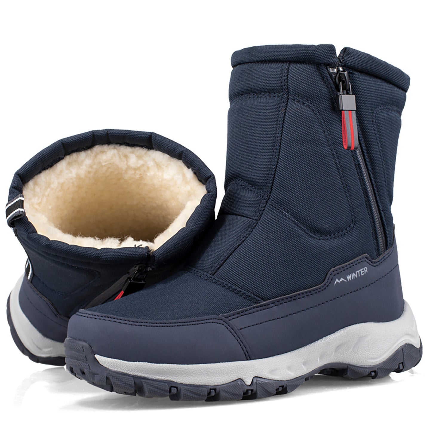 Men’s Warm Waterproof Winter Boots Extreme Cold Weather Protection, Durable Non-Slip Sole, All-Day Comfort Insulated Snow Boots