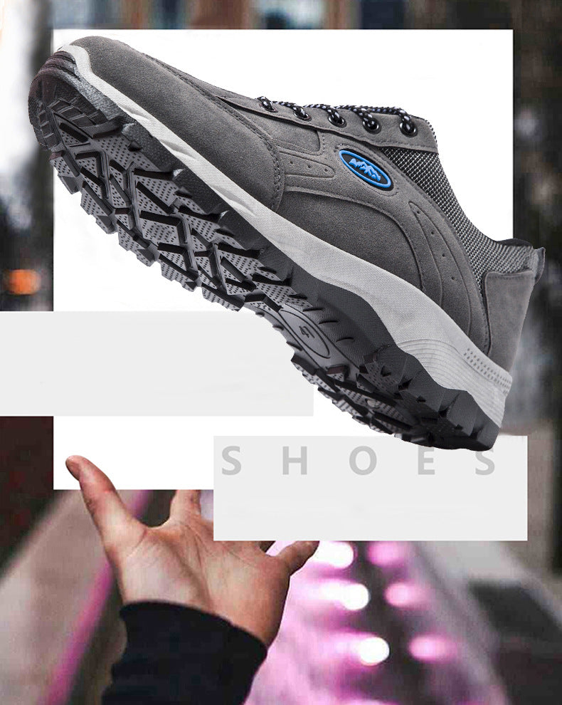 Men’s Plus-Size Non-Slip Outdoor Hiking Shoes